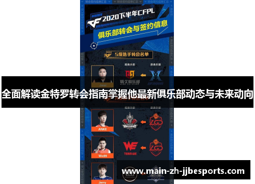 全面解读金特罗转会指南掌握他最新俱乐部动态与未来动向